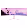Monitor curvo Arozzi Nova 49” (124,5 cm) Dual QHD 5120×1440 LED VA 32:9 4 ms rosa