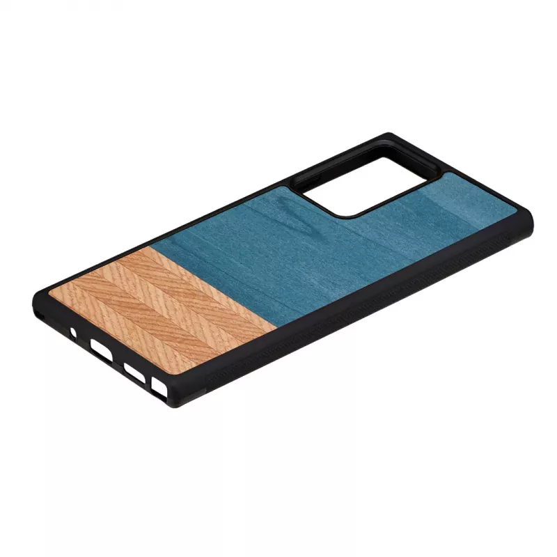 Custodia per cellulare man and wood Galaxy Note 20 Ultra Denim nero
