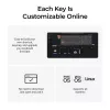 Tastiera meccanica Keychron Q6 HE QMK con stabilizzatori magnetici Gateron Double-Rail