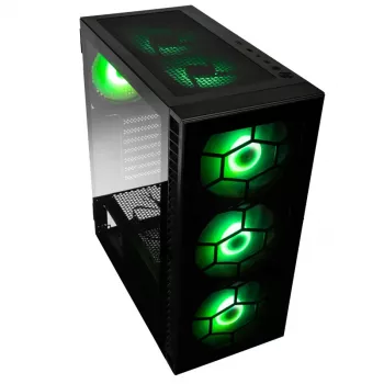 Kolink Observatory HF Plus Glass ARGB Midi-Tower - nero