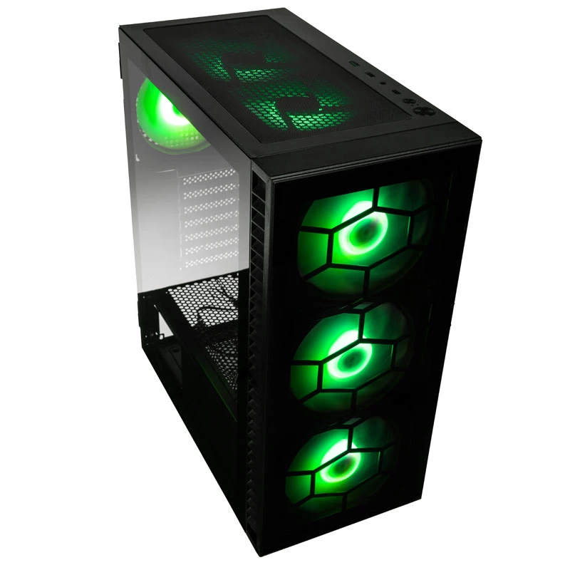 Kolink Observatory HF Plus Glass ARGB Midi-Tower - nero