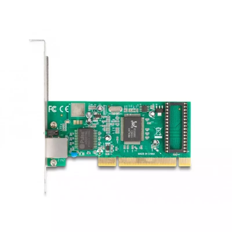Scheda PCI DeLOCK a 1 x RJ45 Gigabit LAN RTL full-height low-profile
