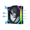 Ventola Lian Li UNI FAN SL Wireless 120 Reverse Blade