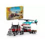 LEGO Creator 3-in-1 31146 Camion con pianale e elicottero