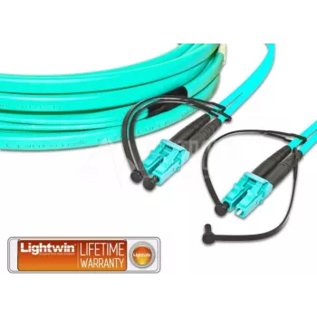 Lightwin LDP-50 LC-LC 10.0 OM3 FD cavo in fibra ottica 10 m colore acqua (LDP-50 LC-LC 10.0 OM3 FD)