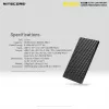 Powerbank portatile Nitecore NB10000 — 10000 mAh, USB‑A + USB‑C, uscita totale 38 W, grigio