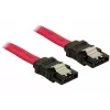 Cavo SATA DeLOCK 84302 0,5 m rosso