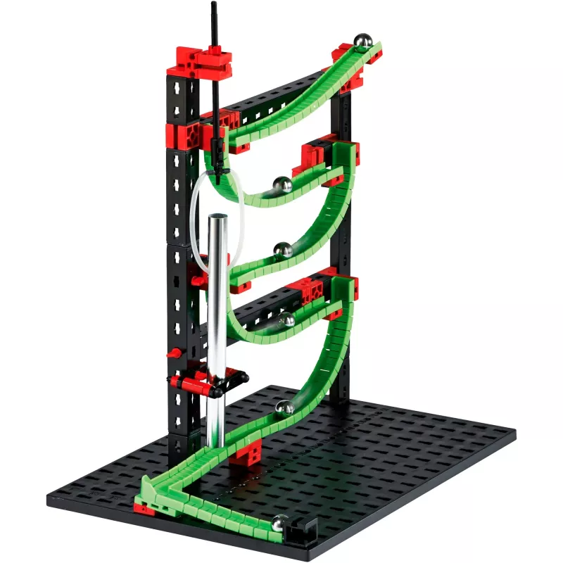 fischertechnik Dynamic M, kit di costruzione fisica, 7 anni, acciaio
