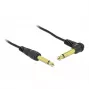 Cavo audio DeLOCK 85939 2m 6,35mm nero