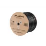 Cavo di rete LANBERG Cat5e U/UTP LCU5-12CU-0305-BK, 24 AWG rame, 305 m, nero