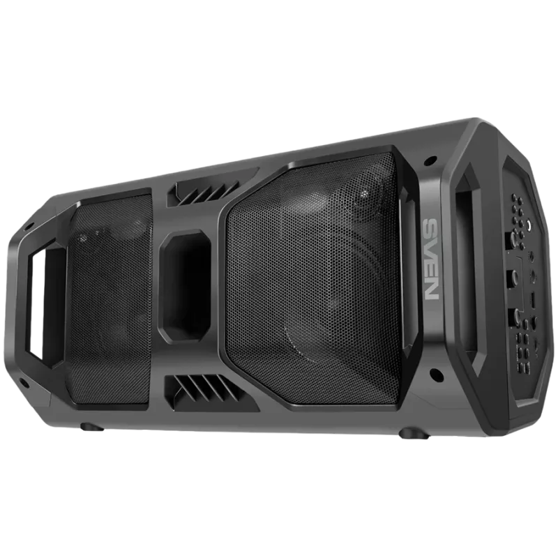 Altoparlante SVEN PS-600, nero (50W, TWS, Bluetooth, FM, USB, microSD, display LED, 4000mAh)
