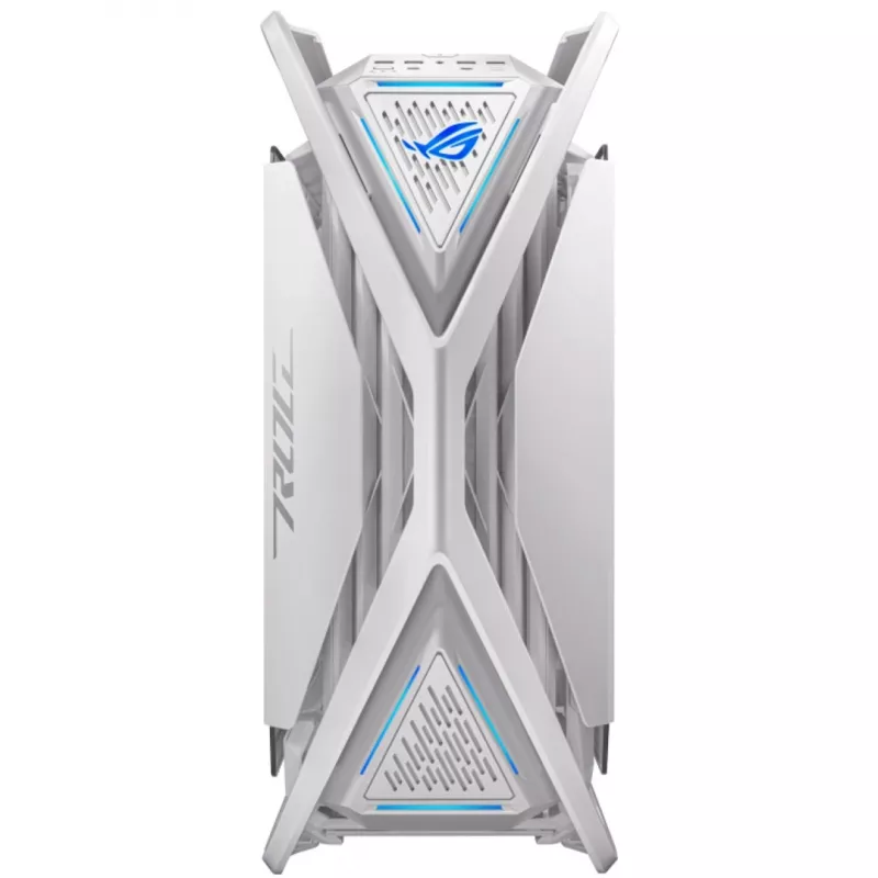 ASUS ROG GR701 Hyperion White, PC, Bianco, ATX, EATX, micro ATX, Mini-ITX, Alluminio, Multi, Front