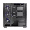 Case PC MODECOM Volcano Stellar 5F ATX Midi Tower, vetro temperato, 5 ventole preinstallate, USB‑C, supporta microATX/ATX, GPU max 420 mm, altezza dissipatore CPU 175 mm