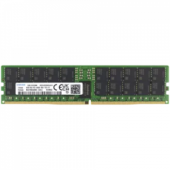Samsung - DDR5 - Modulo - 64GB - DIMM 288-PIN - 4800 MHz / PC5-38400 - CL40 registrato - ECC (M321R8GA0BB0-CQK)