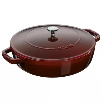 Tegame profondo con coperchio Staub - 28 cm Grenadyna