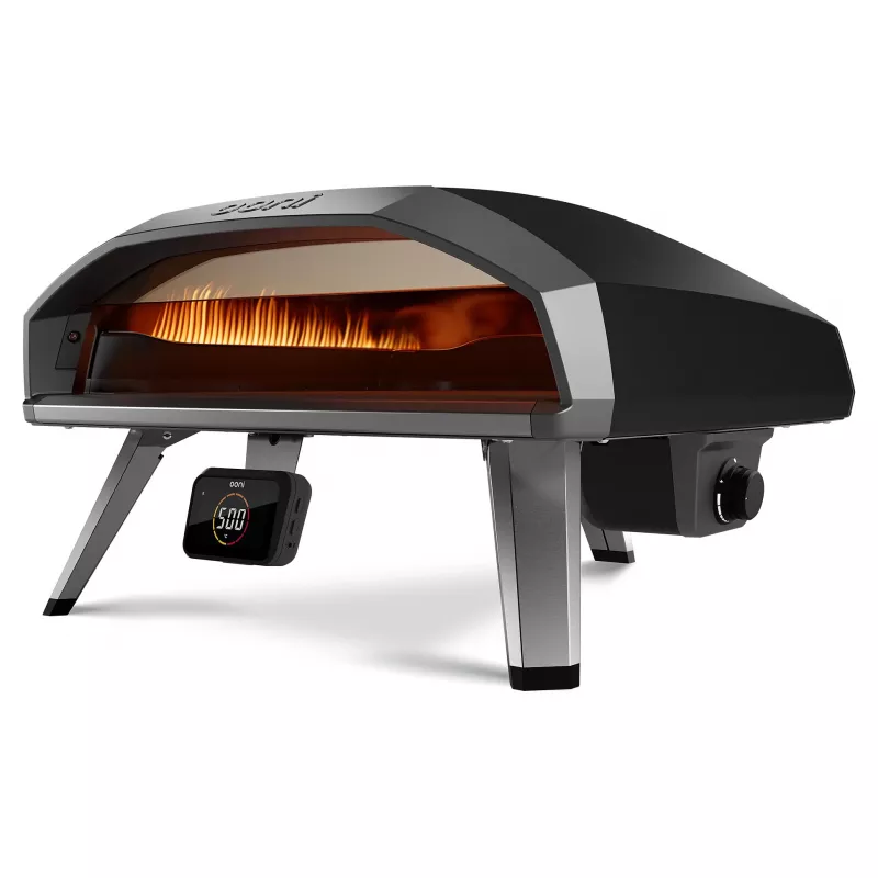 Forno per pizza Ooni Koda 2 Pro nero argento 1 pizza 46 cm
