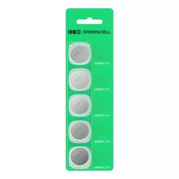 Pila a bottone Green Cell 5x CR1620