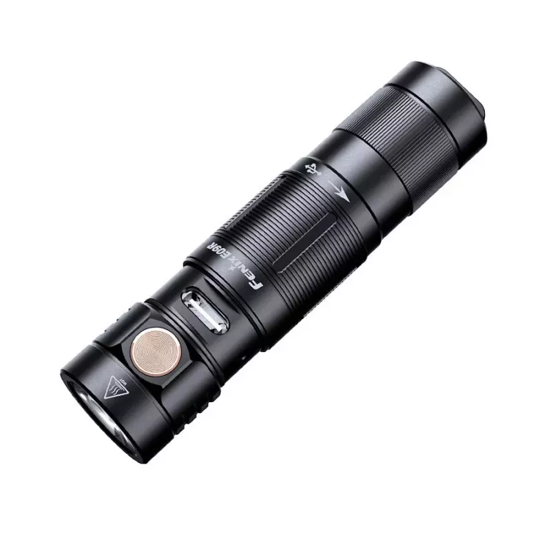 Torcia Fenix E09R 600 lm, portachiavi compatto ricaricabile