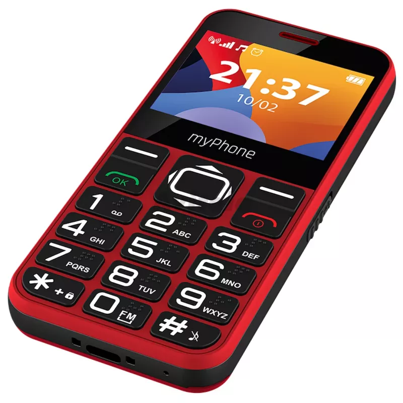 myPhone Halo 3 telefono cellulare, 2,31 pollici IPS, Single SIM, 1000 mAh, rosso
