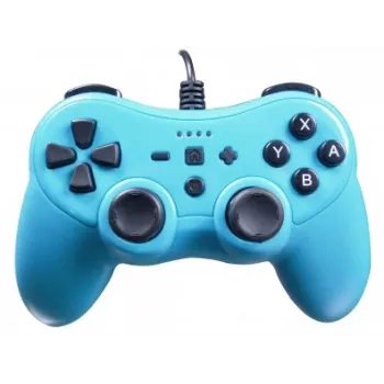 Controller con filo SUBSONIC SA5488-1 Neon Blue — per Nintendo Switch, connessione con filo