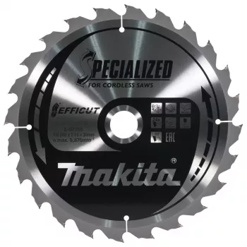 Makita Efficut lama per sega circolare 26 cm 1 pezzo