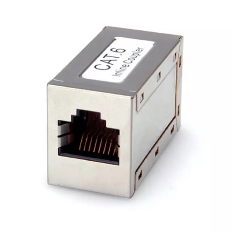 Giunto modulare ROLINE RJ-45 Cat.6 schermato argento