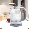 Bollitore elettrico in vetro Maestro MR-056-Grigio 1,7 L 2200 W