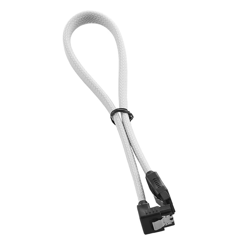 Cavo SATA-3 ModMesh angolare, 30 cm – bianco – cavo – digitale/dati (CM-CAB-RSAT-N30KW-R)