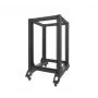 Lanberg Open Rack 19 18u 600x800 nero Lanberg