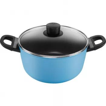 Padella Ballarini Caprera 2H 24 cm, antiaderente, blu
