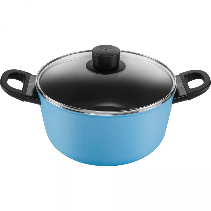 Padella Ballarini Caprera 2H 24 cm, antiaderente, blu