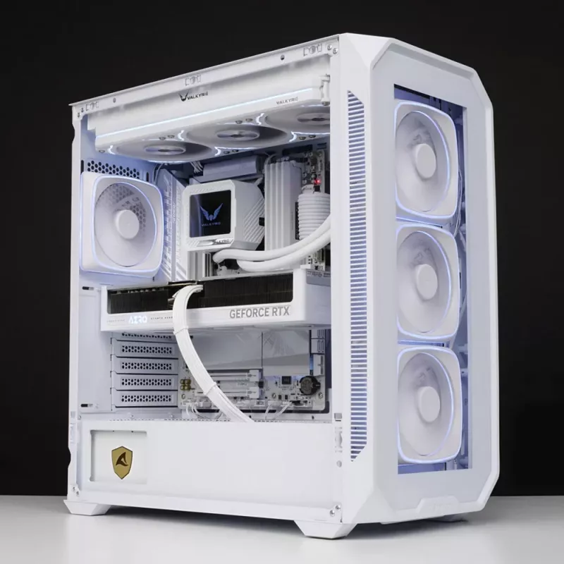 Dissipatore CPU a liquido Valkyrie VK-AIOV240W radiatore da 240 mm con LCD