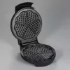 Severin WA 2103 waffle maker per 4 waffle 1200 W nero, argento
