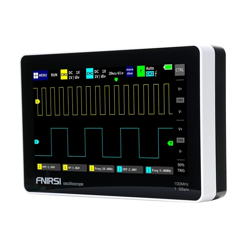 Oscilloscopio tablet portatile FNIRSI 1013D 7