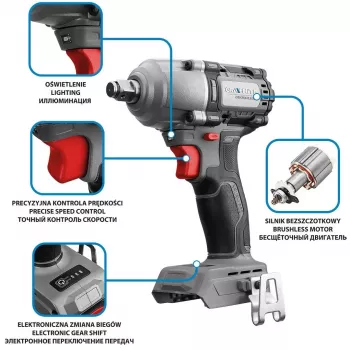 Avvitatore a impulsi Graphite 58G038