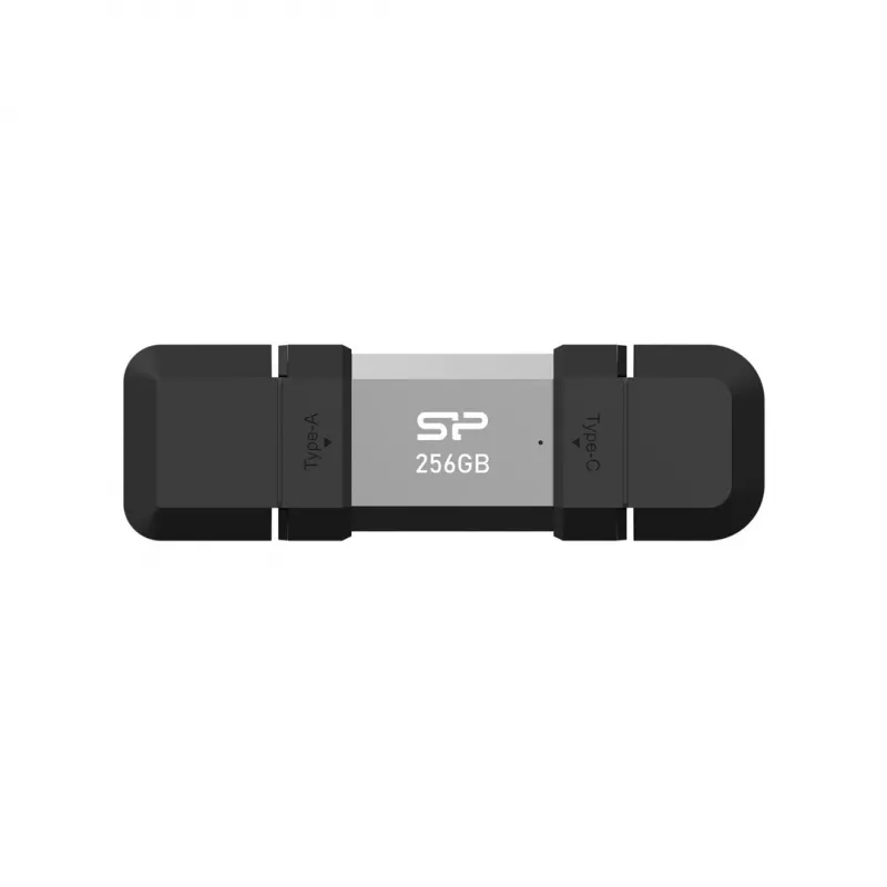 Chiavetta USB Silicon Power 256 GB USB Type-A / USB Type-C, USB 3.2 Gen 1, tappo in alluminio e gomma