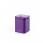 Diffusore di aromi a evaporazione Stylies ELARAPURPLE per ambienti fino a 25 m² — viola, rettangolare, funzionamento a rete/batteria/USB, cartuccia profumo, timer 2 ore, 74×74×100 mm, 1,3 W