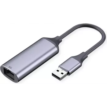 VALUE convertitore USB3.2 Gen2 Type-A - Ethernet 5 Gigabit - digitale/dati (12.99.1127)