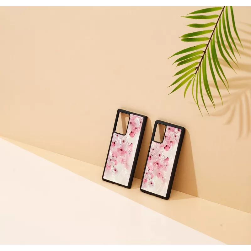 Custodia protettiva iKins per Samsung Galaxy Note 20 – design Lovely Cherry Blossom