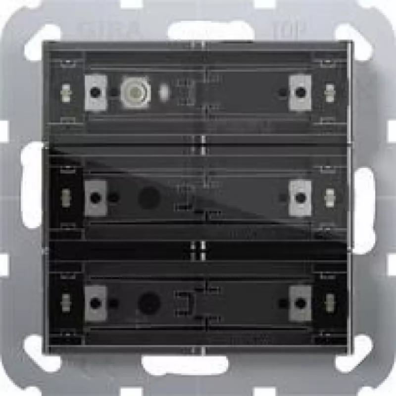 Gira Tastsensor 4 Comfort 3 canali KNX, Modello 504300