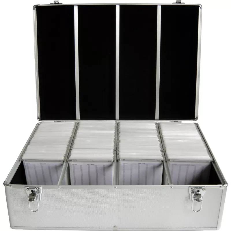 Custodia MediaRange BOX78 per 1000 dischi argento