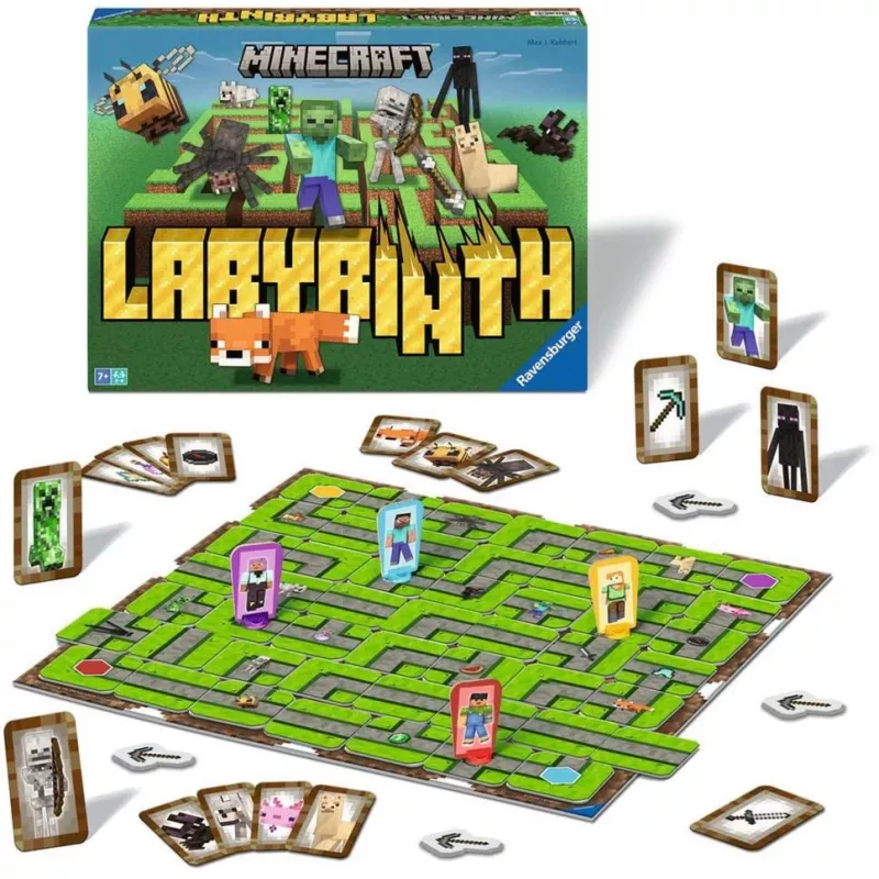 Minecraft Labyrinth, gioco da tavolo