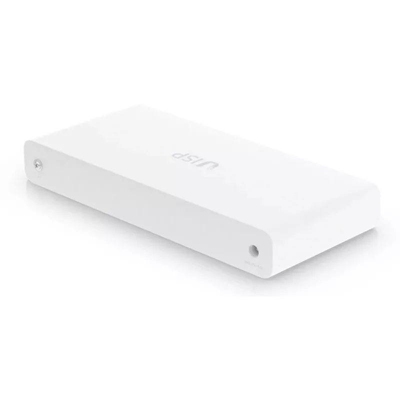Ubiquiti UISP Router via cavo Gigabit Ethernet bianco