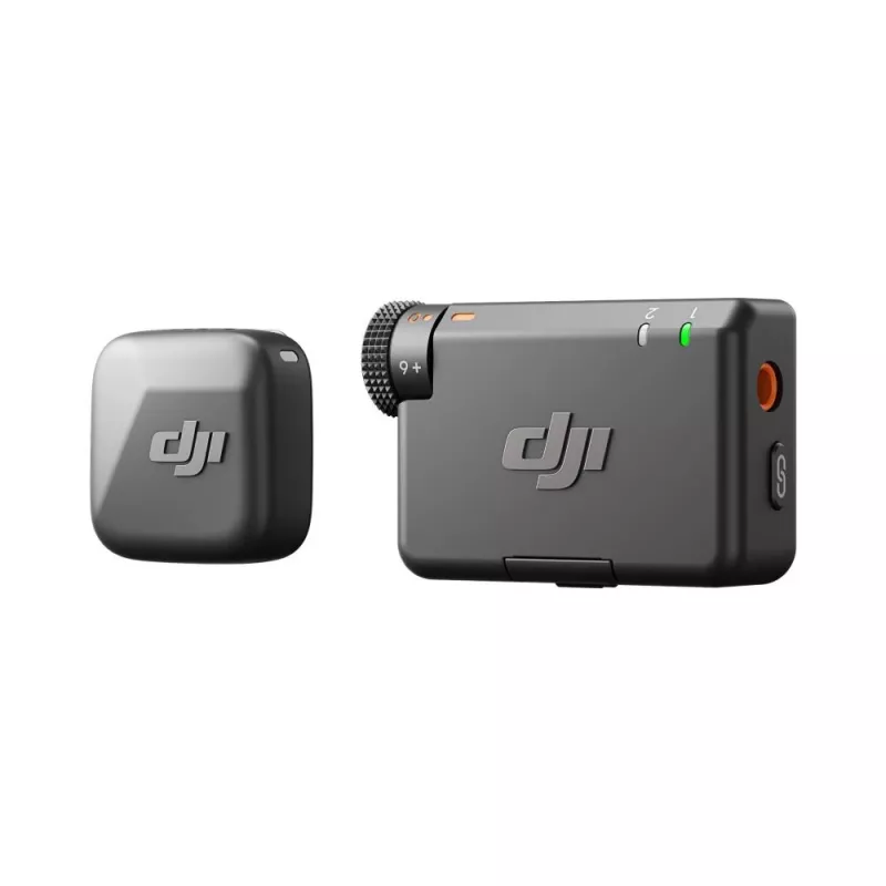 DJI Mic Mini sistema microfonico wireless (1 trasmettitore + 1 ricevitore), nero