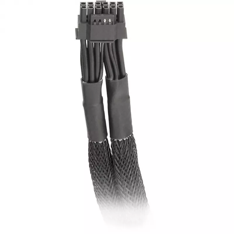 Thermaltake AC-063-CN1NAN-A1 sdoppiatore di cavo, nero, maschio/maschio, 600 mm