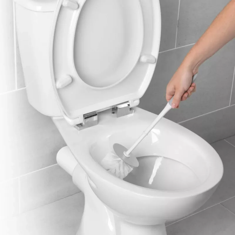 Spazzola per WC Beldray LA080714UFFEU7 con porta spazzola antibatterico