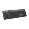 Logitech Signature Slim Solar+ K980 Tastiera wireless, QWERTZ tedesco, grafite