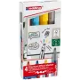 Pennarelli per flipchart Edding 385 1,0–5,0 mm colori assortiti, set da 4