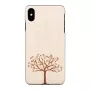 Custodia per cellulare man and wood per iPhone XS Max – legno di melo, nero