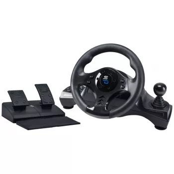 Volante + pedali Subsonic SA5156-NG rotazione 270° USB nero